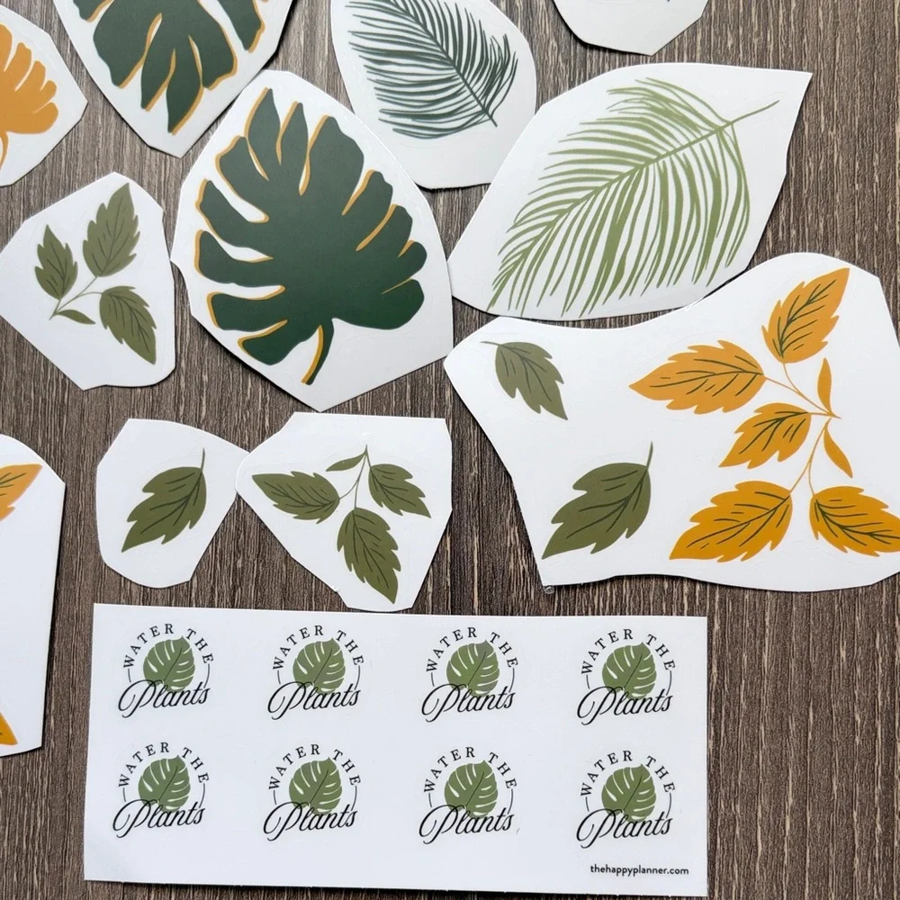 ❤️$2 Leaves Not So Mystery Happy Planner Sticker Set